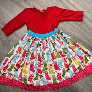 Cat Loving Christmas Dress